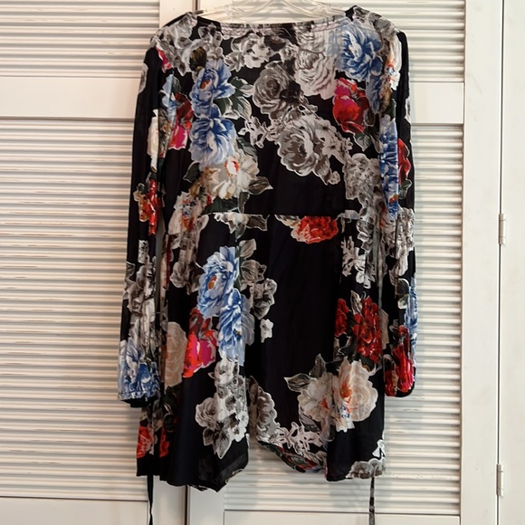 JOE BROWNS Boho Floral  Long Sleeved Tunic Top - Picture 4 of 9